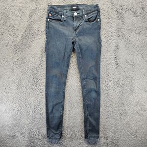 Hudson Jeans Women Size 25 Black Denim Krista‎ Super Skinny